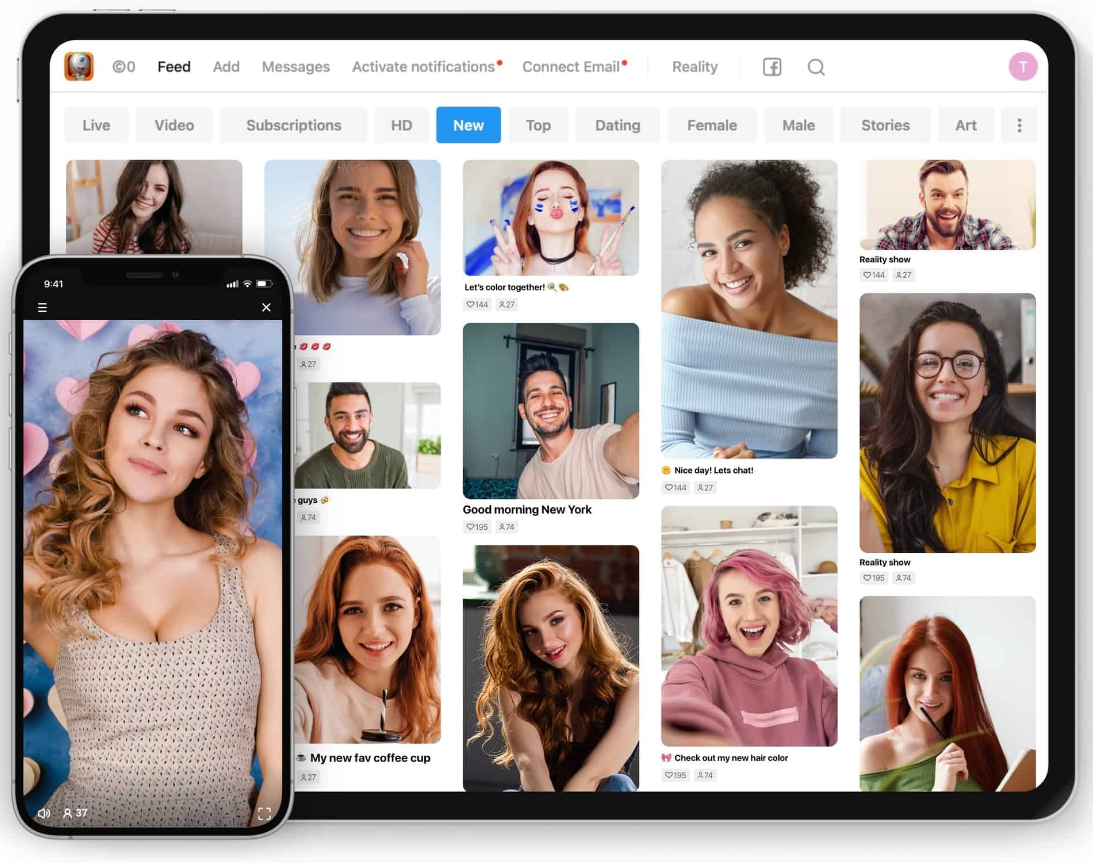 Флиртомания - Видеочат онлайн